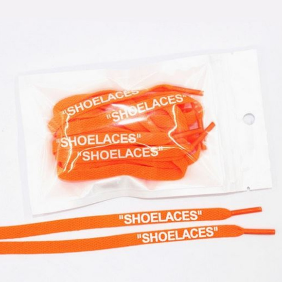 orange off white laces